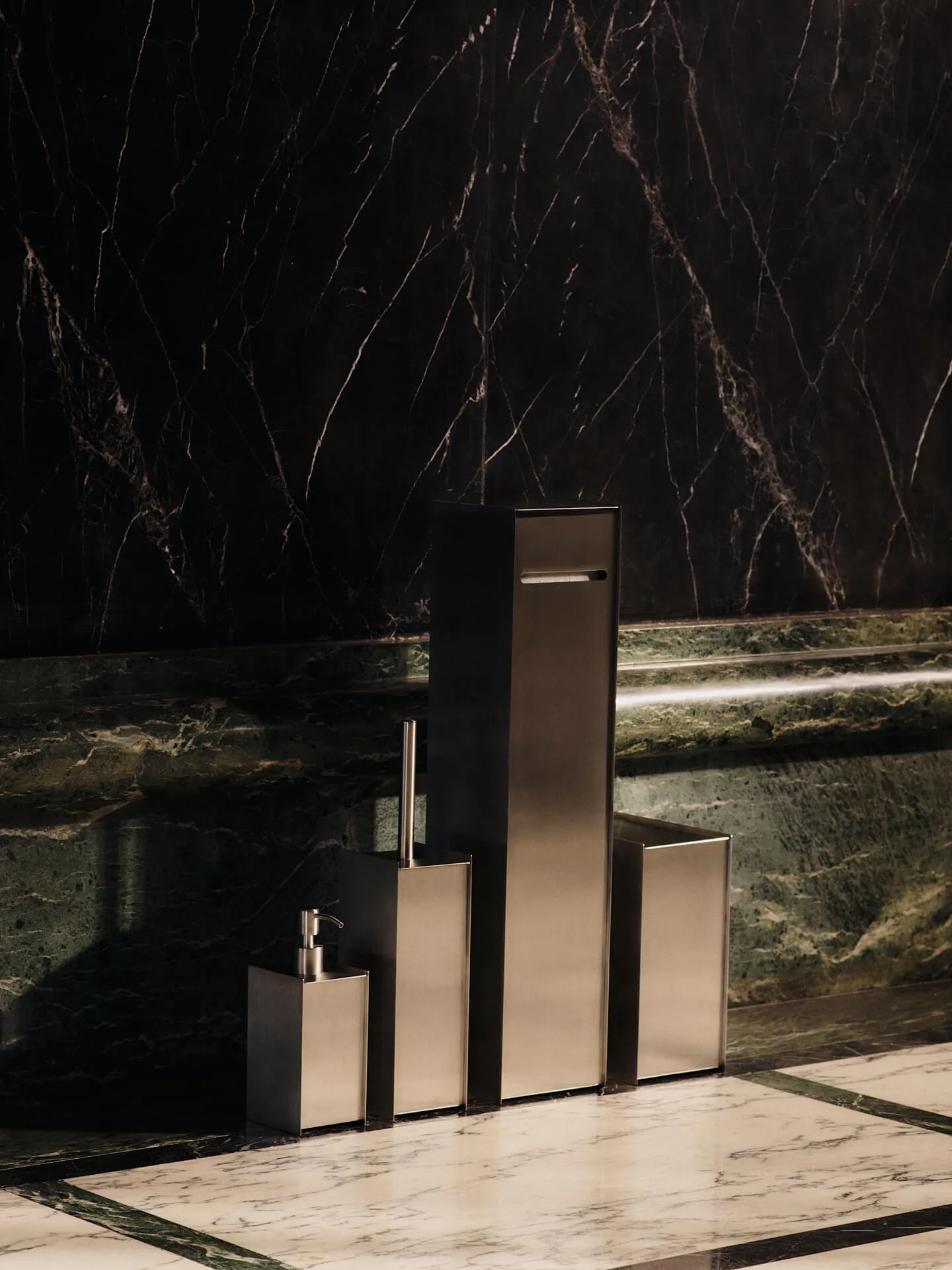 Sama såpepumpe, Brushed stainless steel Ferm Living