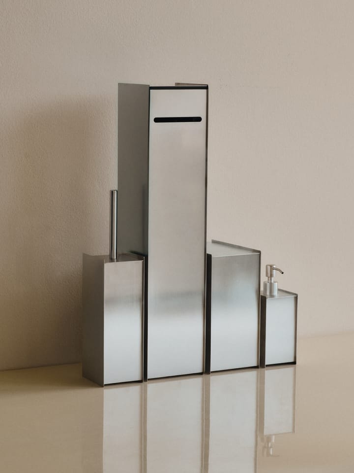 Sama søppelbøtte, Brushed stainless steel Ferm Living
