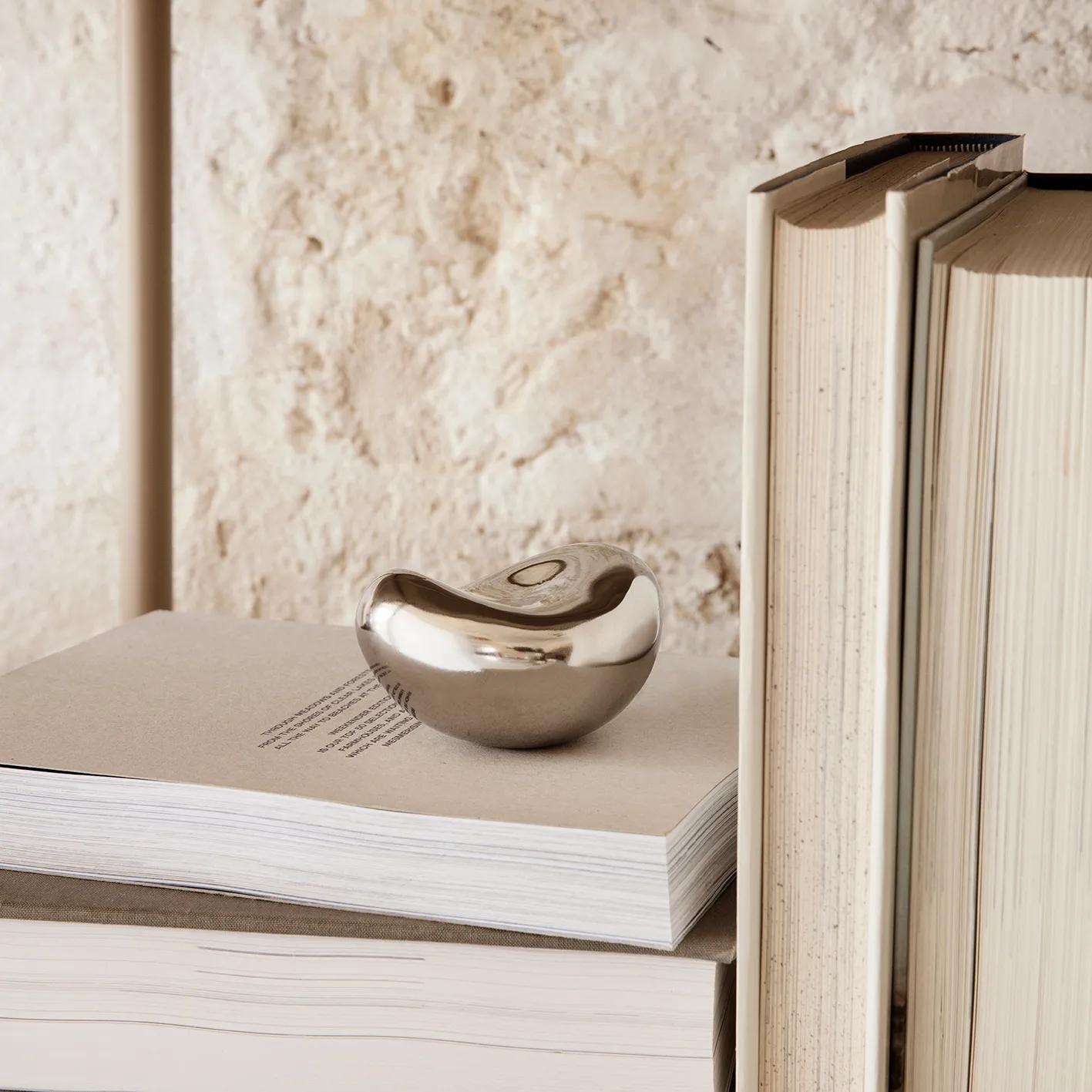 Sculptural dekorasjon, Rustfritt stål Ferm Living