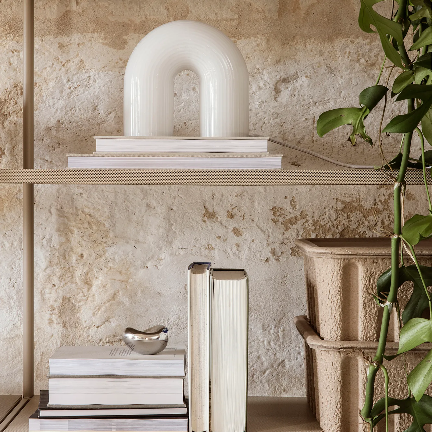 Sculptural dekorasjon, Rustfritt stål Ferm Living