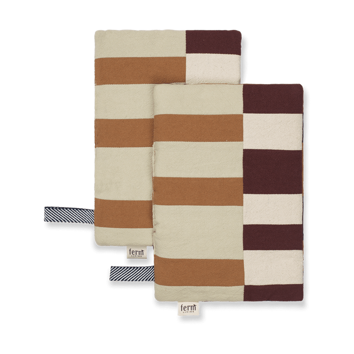 Section grytelapp 2-stk., Patchwork ferm LIVING