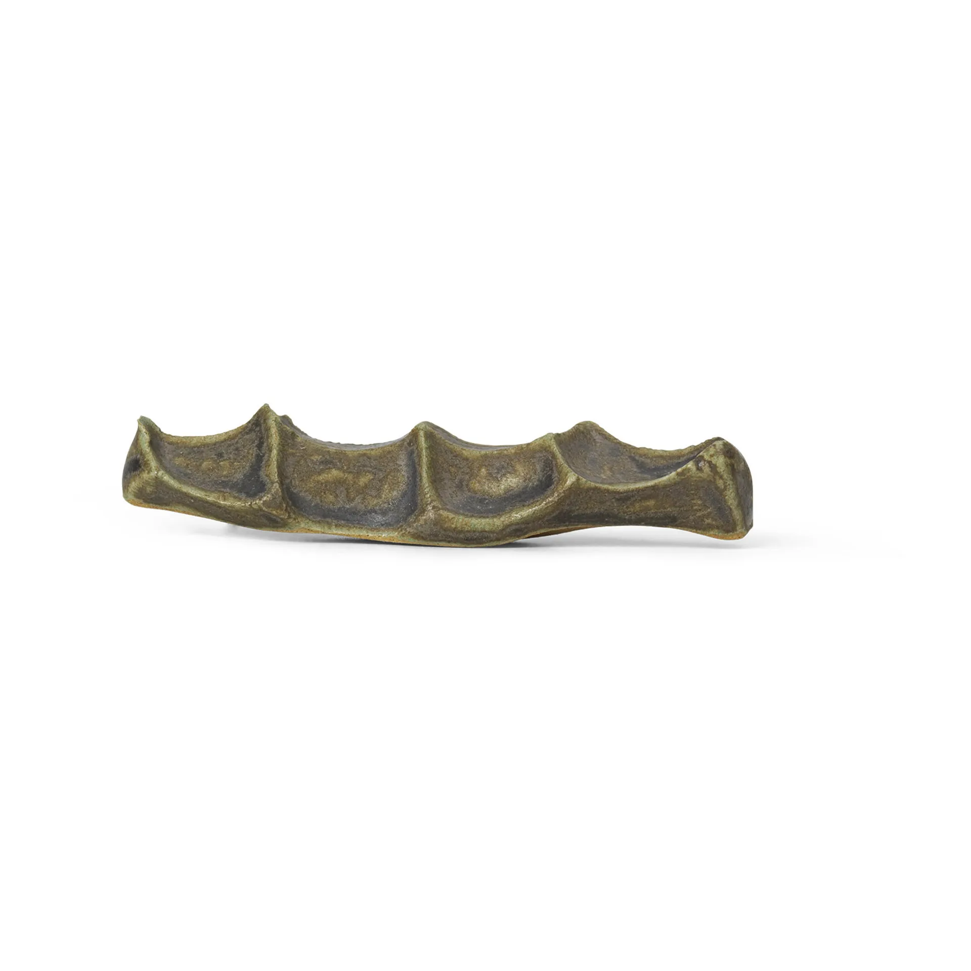 Serre bestikkholder 4-pakning, Moss green Ferm Living