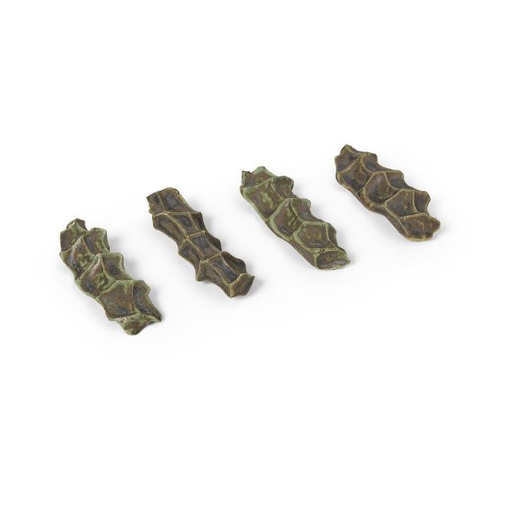 Serre bestikkholder 4-pakning - Moss green - Ferm Living