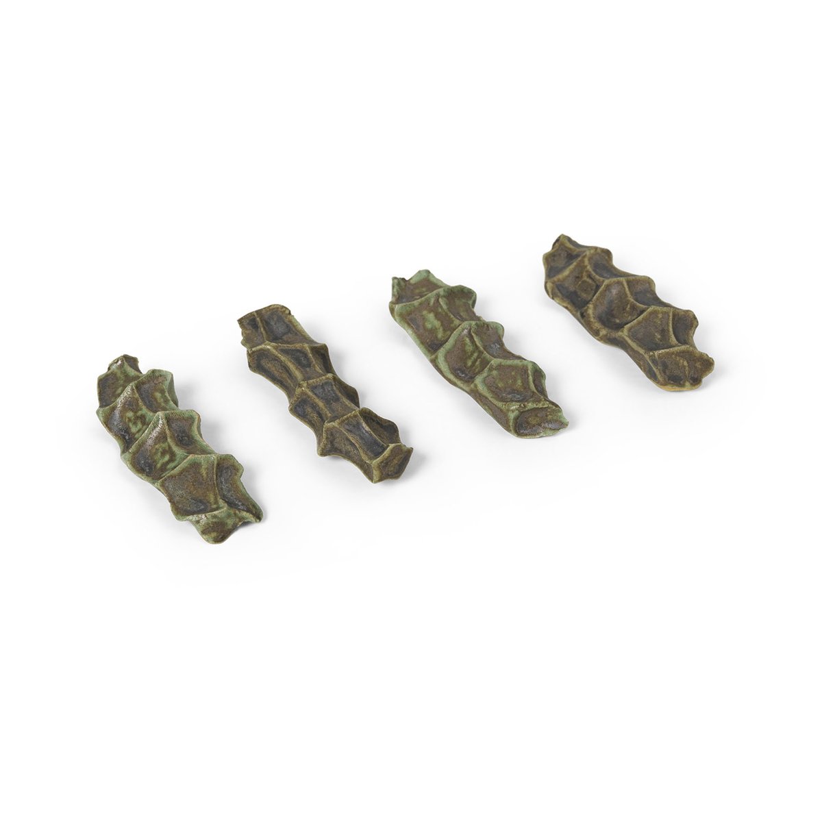 Ferm Living Serre bestikkholder 4-pakning Moss green