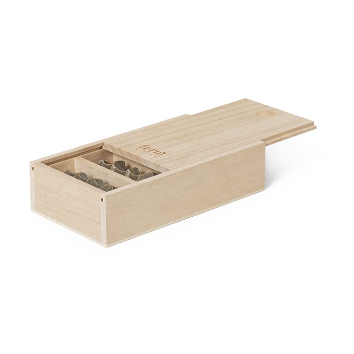Serre bestikkholder 4-pakning, Moss green Ferm Living