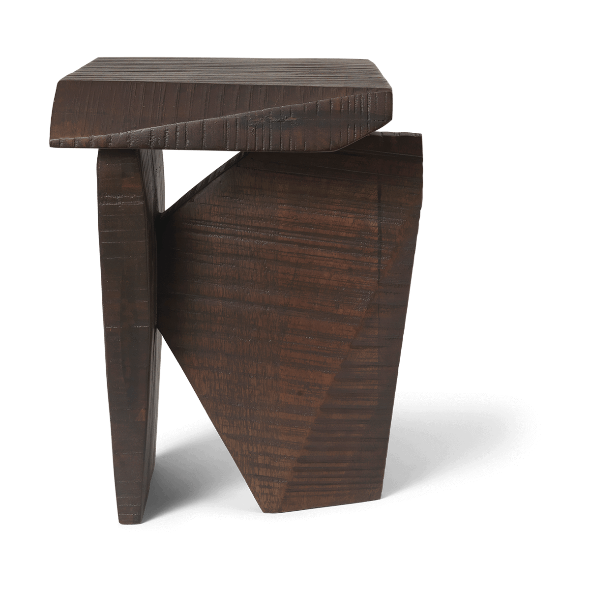 ferm LIVING - Silva Piece Sidebord Mørk Stained Mango Wood