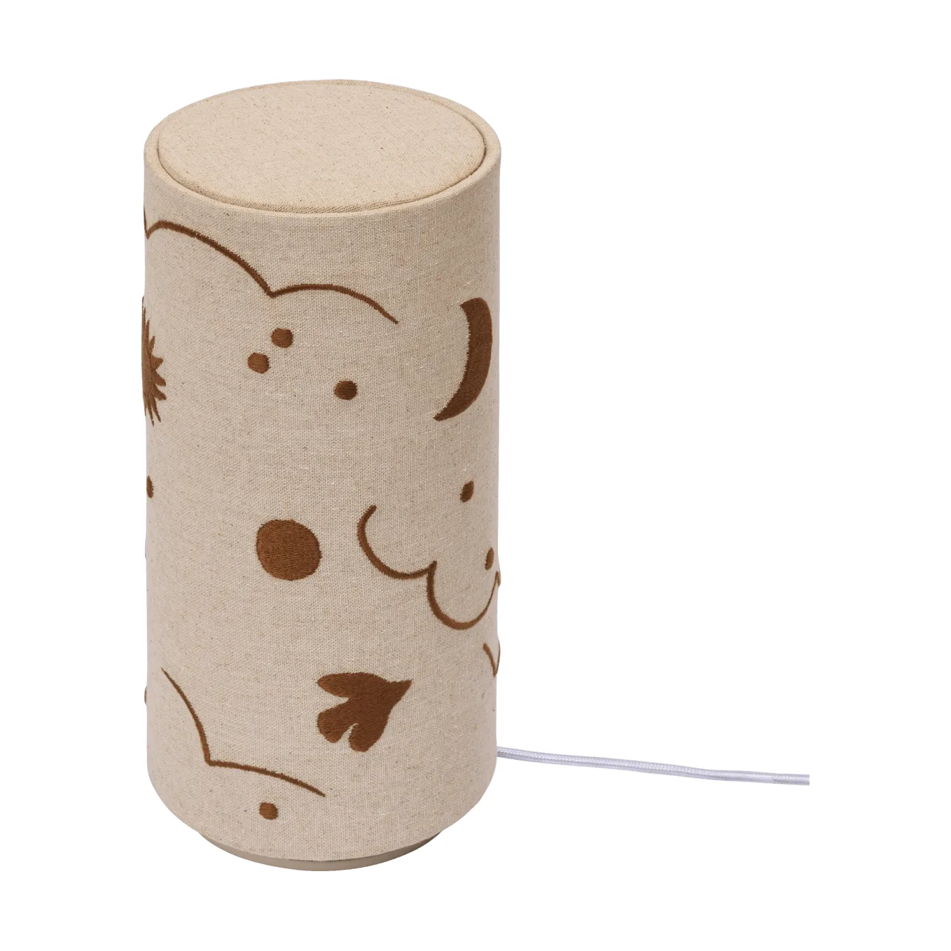 Skye bordlampe, Natural-bronze Ferm Living