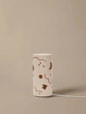 Skye bordlampe - Natural-bronze - Ferm Living