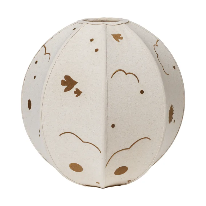 Skye lampeskjerm - Natural-bronze, Ø45 cm - Ferm Living