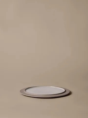 Sonae tallerken 2-pk - Grey-white, Ø28 cm - Ferm Living