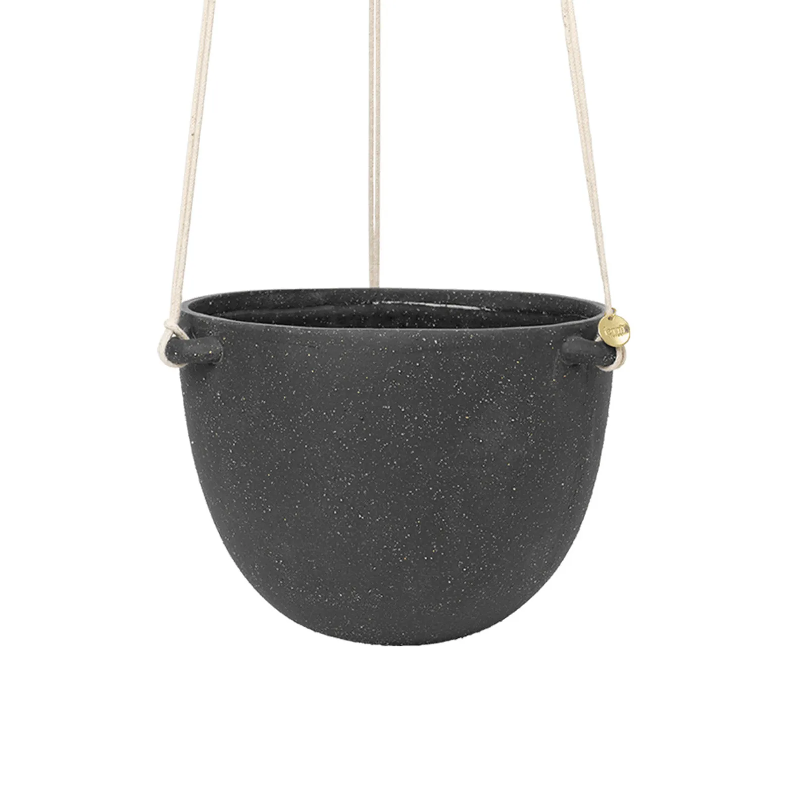 Speckle hengende krukke Ø20,5 cm, Dark grey Ferm Living