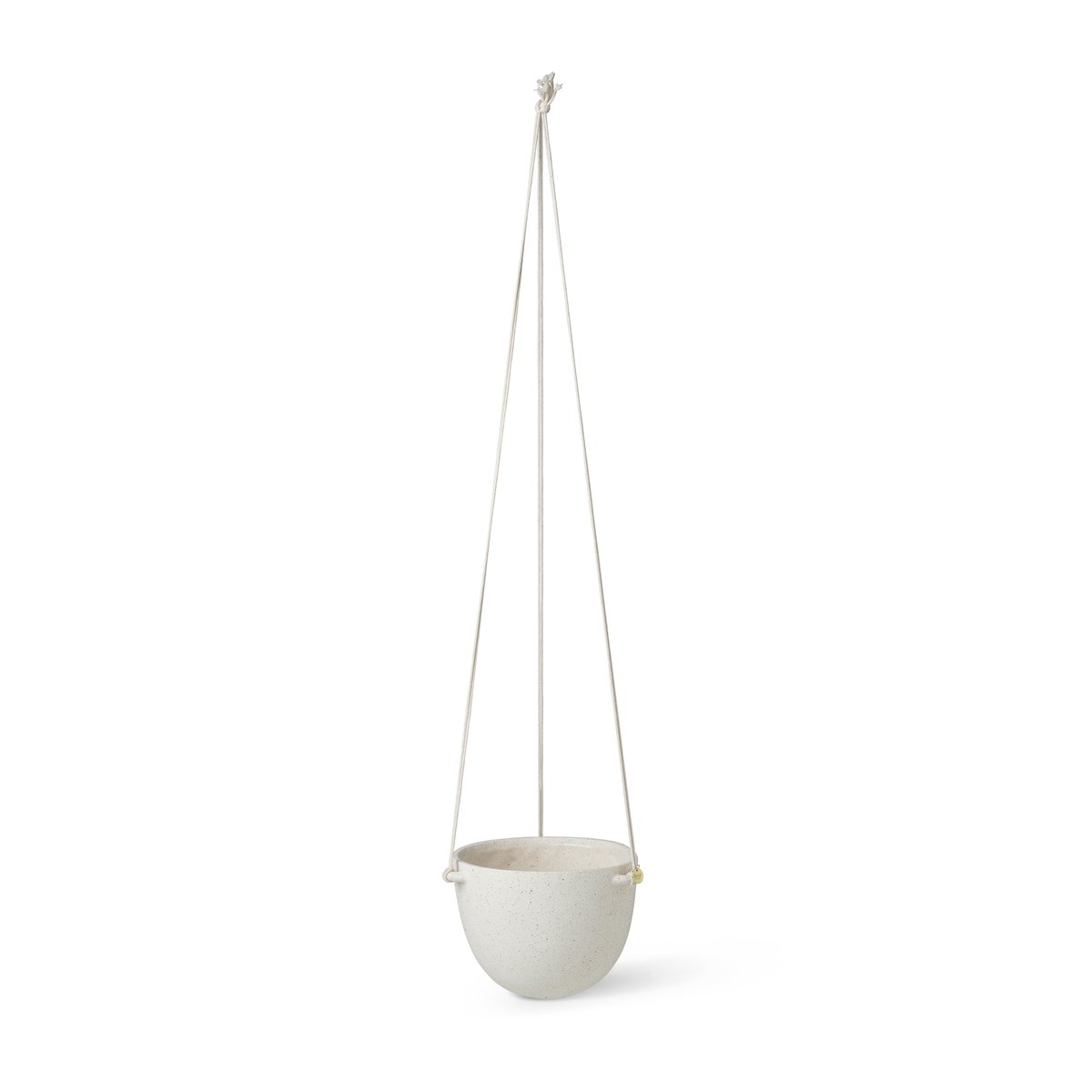 Ferm Living Speckle hengende krukke Ø20,5 cm Off-white