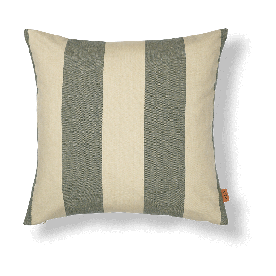 Ferm Living Strand outdoor putetrekk 50x50 cm Dark lichen-parchment