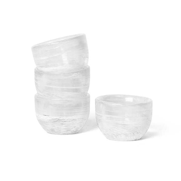 Tinta eggeglass 4-pakning Ø 4,8 cm, White  ferm LIVING