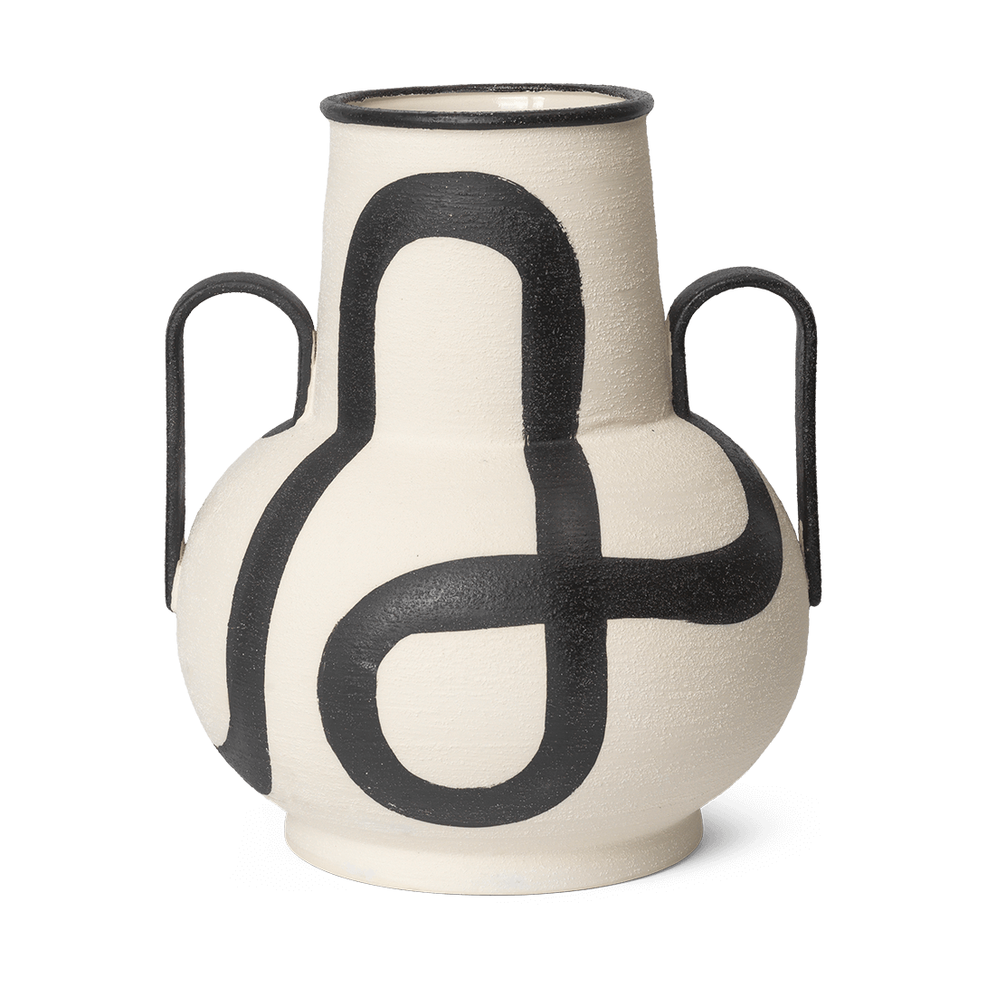 ferm LIVING - Trace Vase Off-White