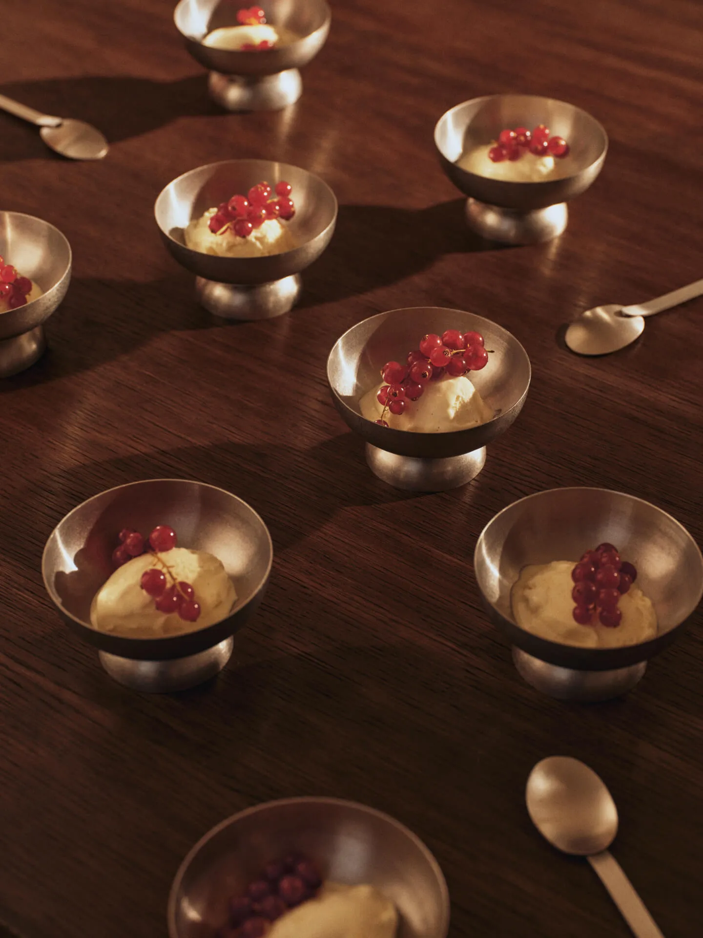 Tumbled glasskål, Rustfritt stål Ferm Living