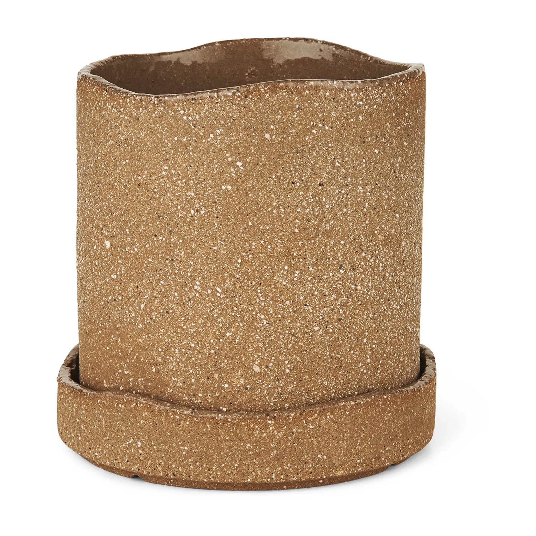 Uneru krukke Ø 13 cm, Brown  Ferm Living