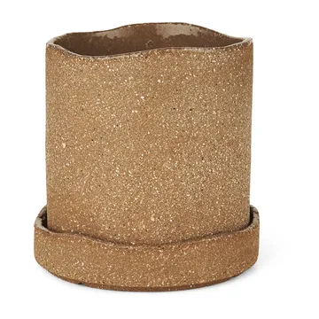 Uneru krukke Ø 13 cm - Brown  - Ferm Living