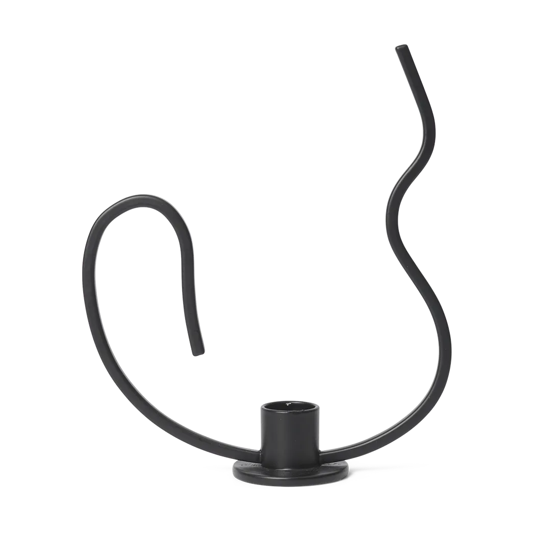 Valse lysestake low, Black Ferm Living