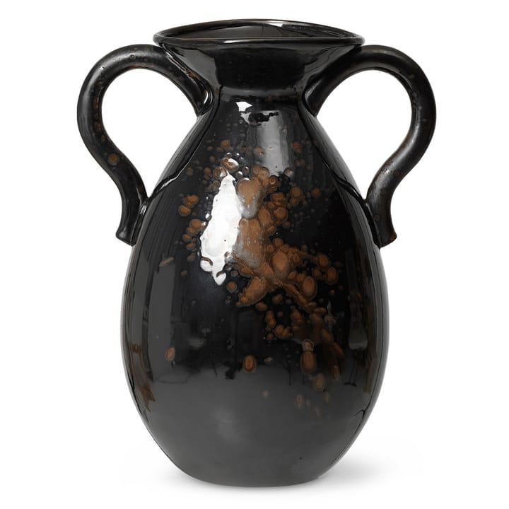 Verso gulvvase 49 cm, Svart-brun Ferm Living