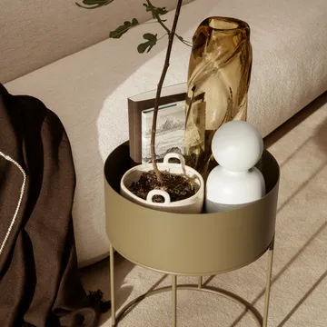 Water Swirl vase - Light yellow - Ferm Living