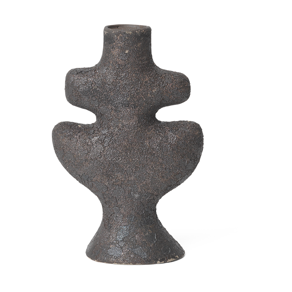 Ferm Living Yara lysestake small Rustic Iron