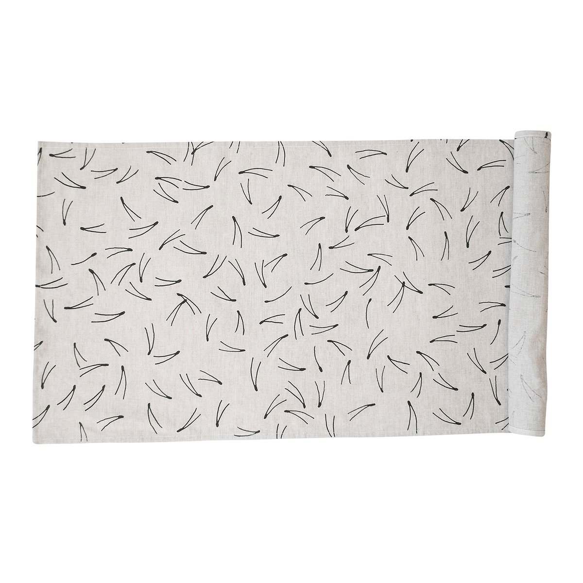 Fine Little Day Barr bordsløper 44x137 cm Natur-svart