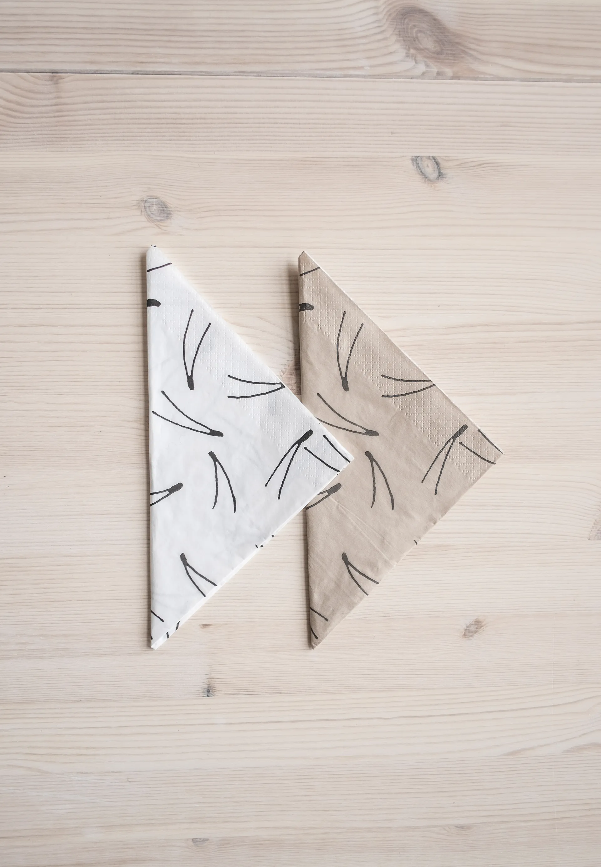 Barr serviett 33 x 33 cm 25-pakning, Natur Fine Little Day