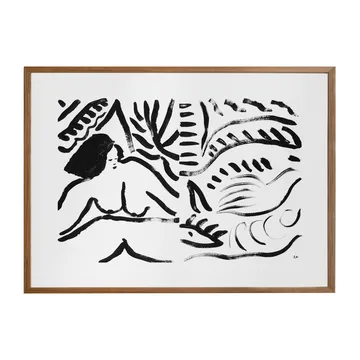 Night fall poster - 40 x 50 cm - Fine Little Day