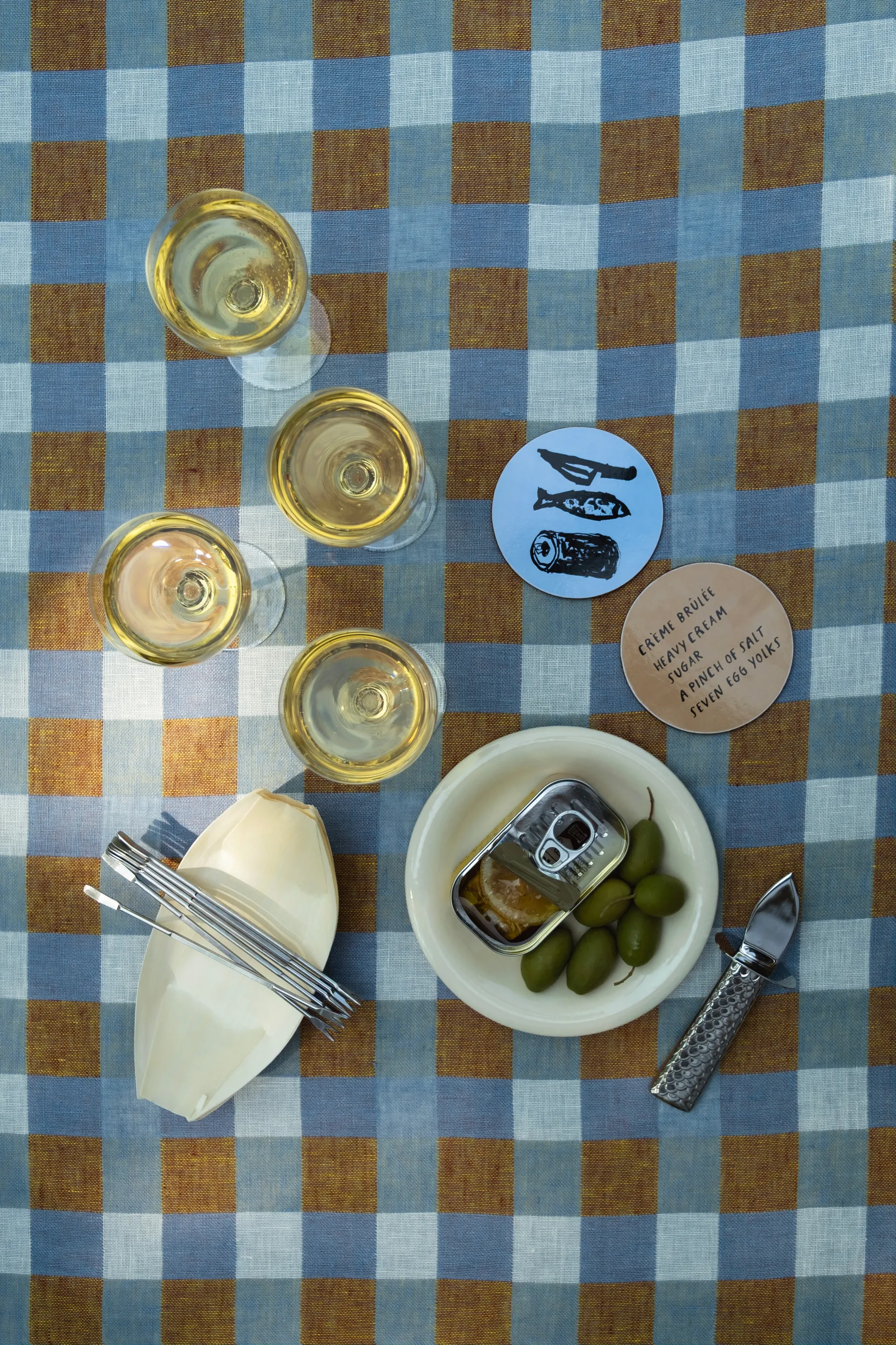 Rutan bordduk 147x250 cm, Oat Fine Little Day