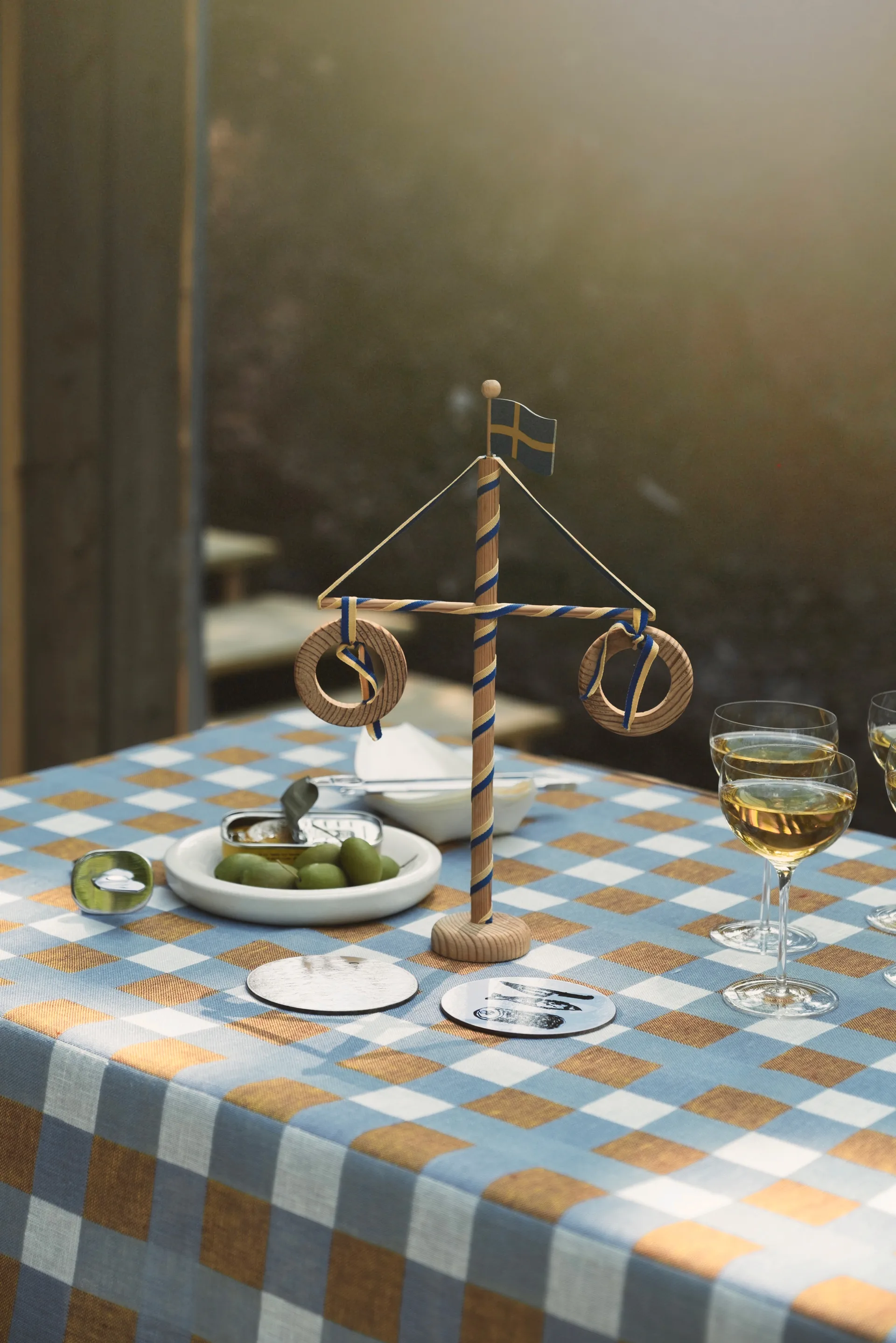 Rutan bordduk 147x250 cm, Oat Fine Little Day