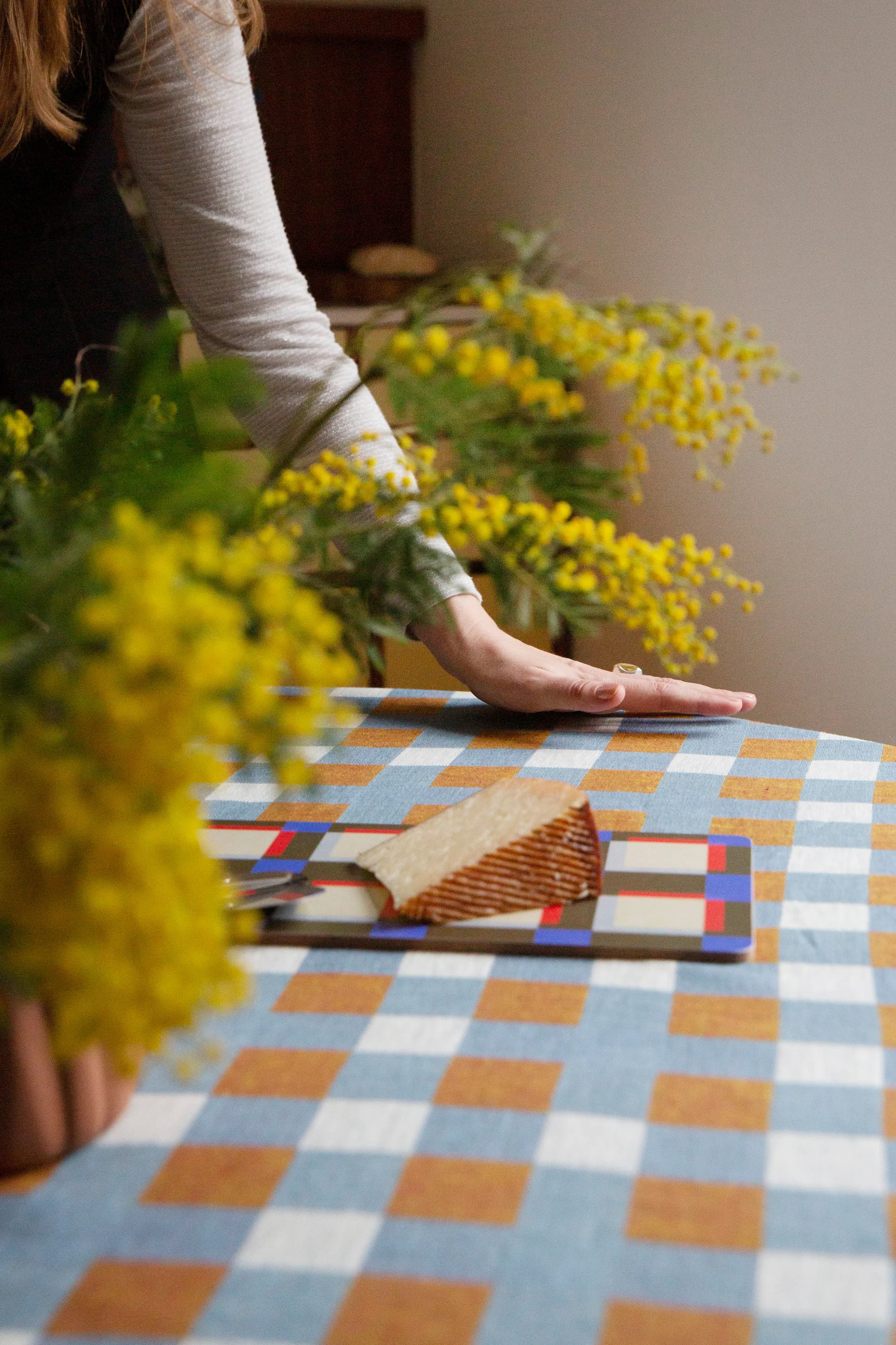 Rutan bordduk 147x250 cm, Oat Fine Little Day