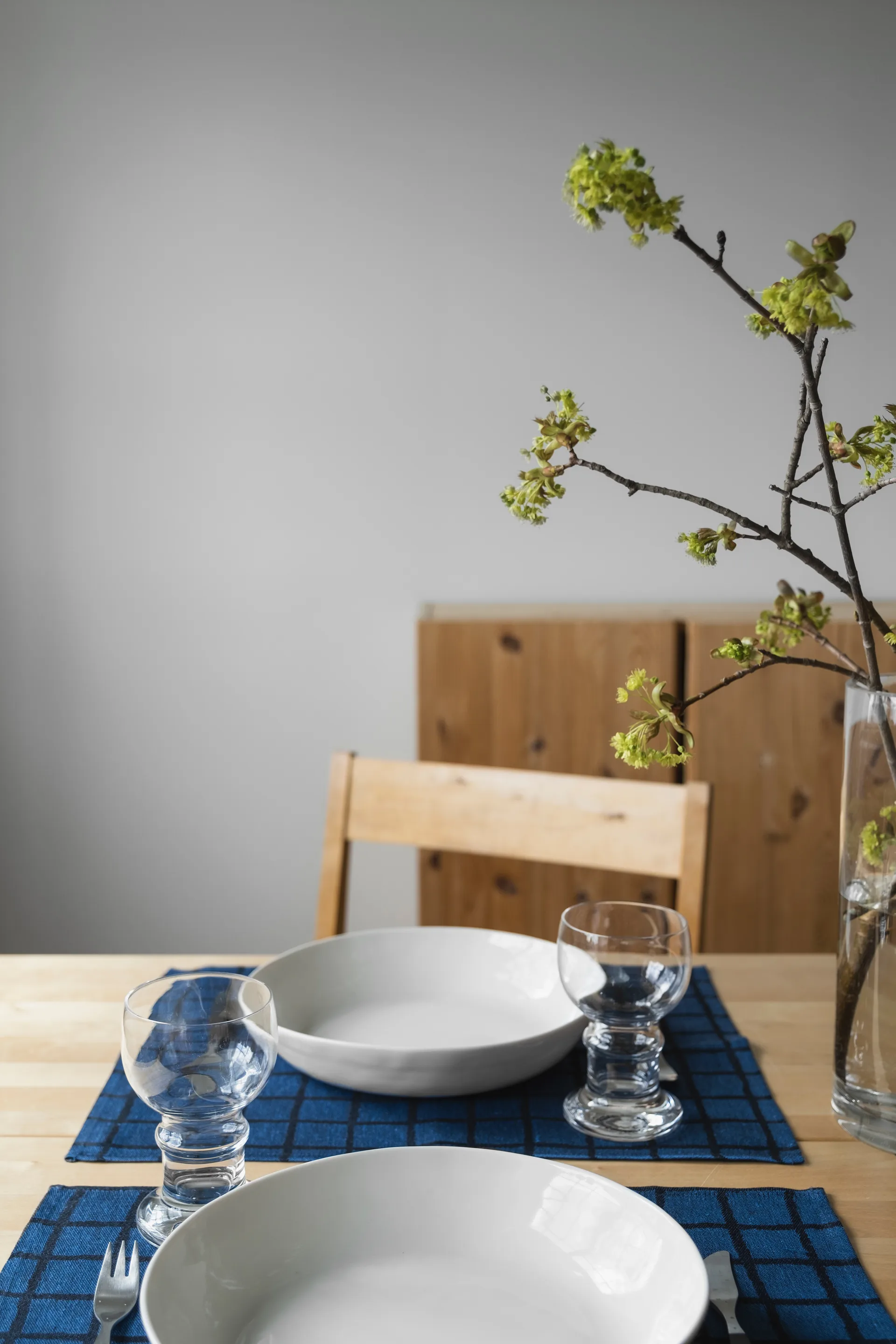 Rutete spisebrikke, Blue-black Fine Little Day