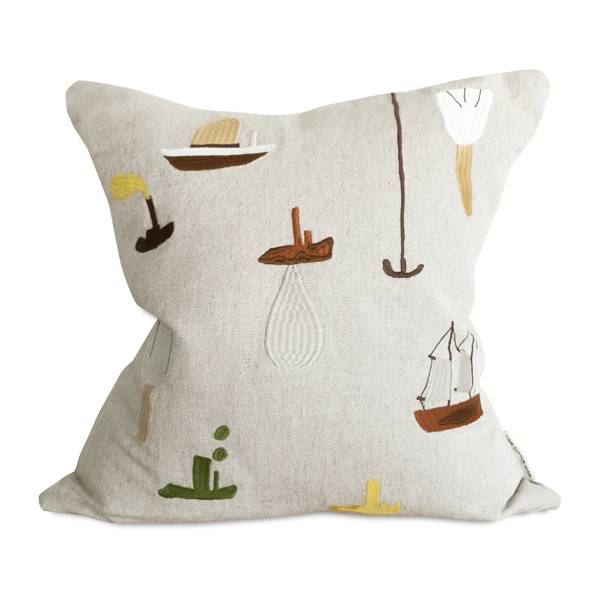 Sail With Me putevar 48x48 cm, Grå Fine Little Day