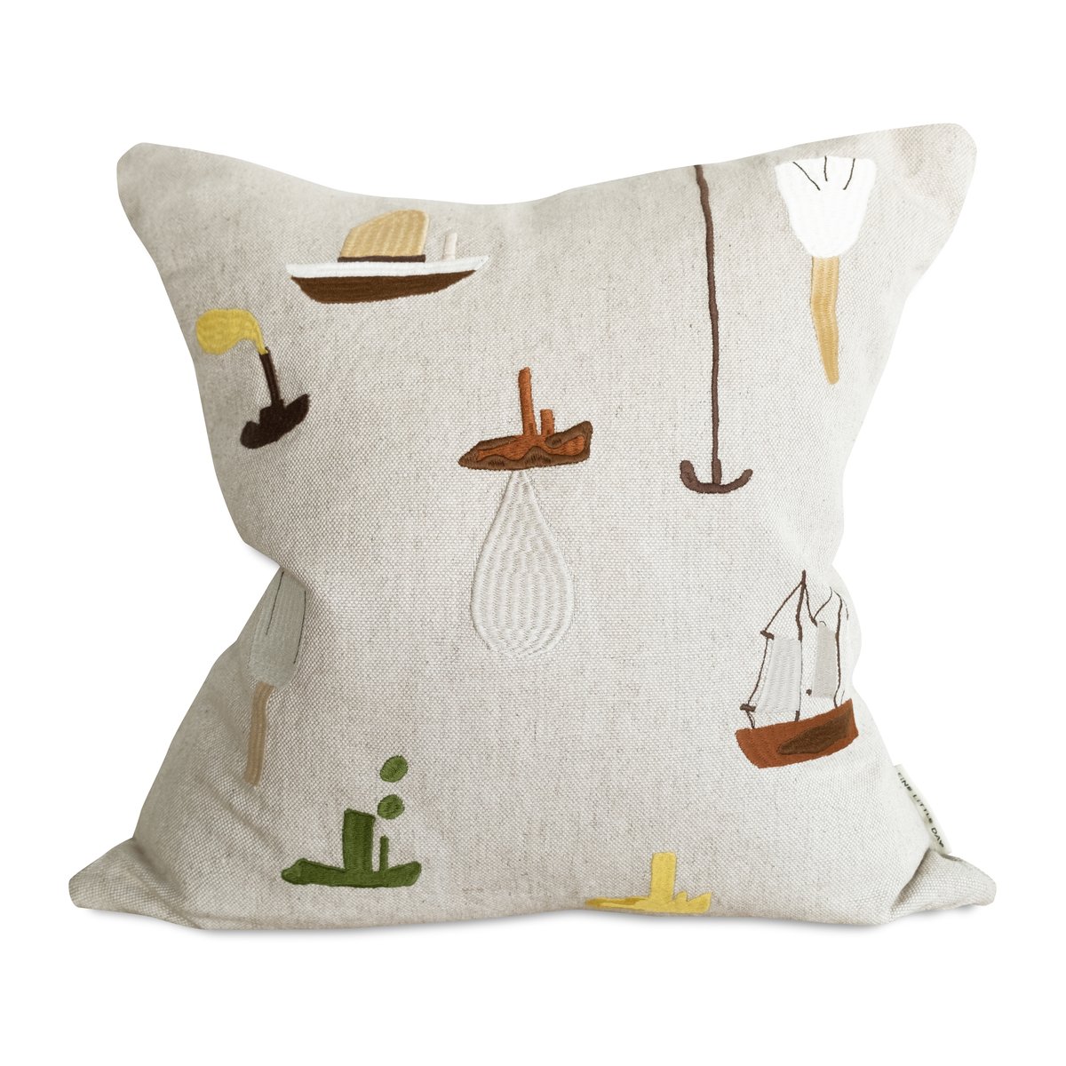 Fine Little Day Sail With Me putevar 48x48 cm Grå