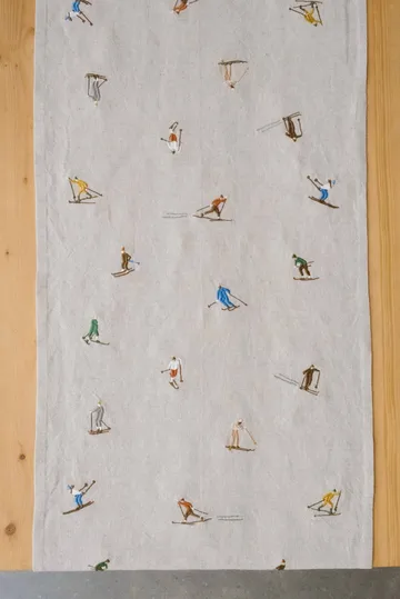Skiers bordløper - Natur, 45x150 cm - Fine Little Day