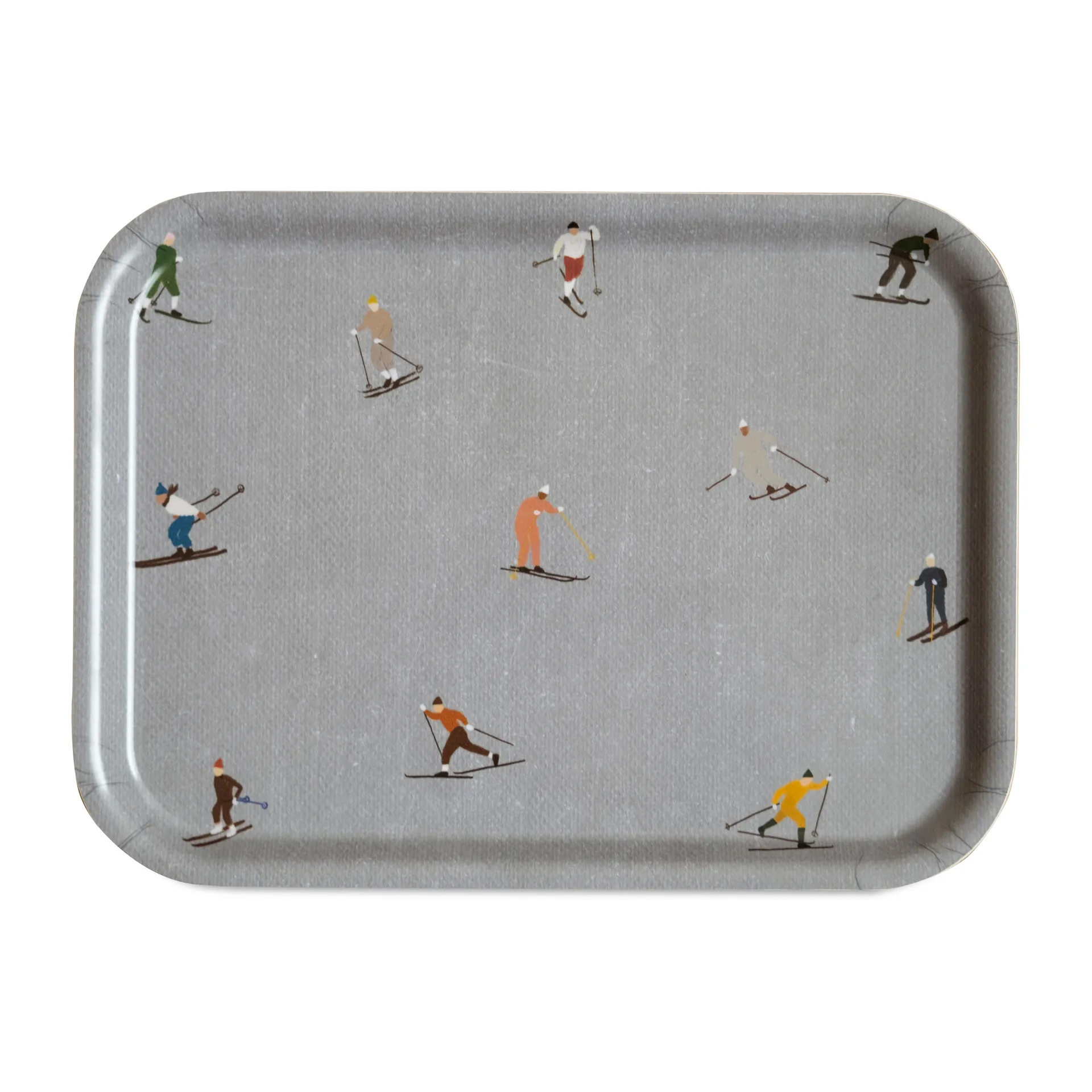 Skiers brett 20 x 27 cm, Grå Fine Little Day