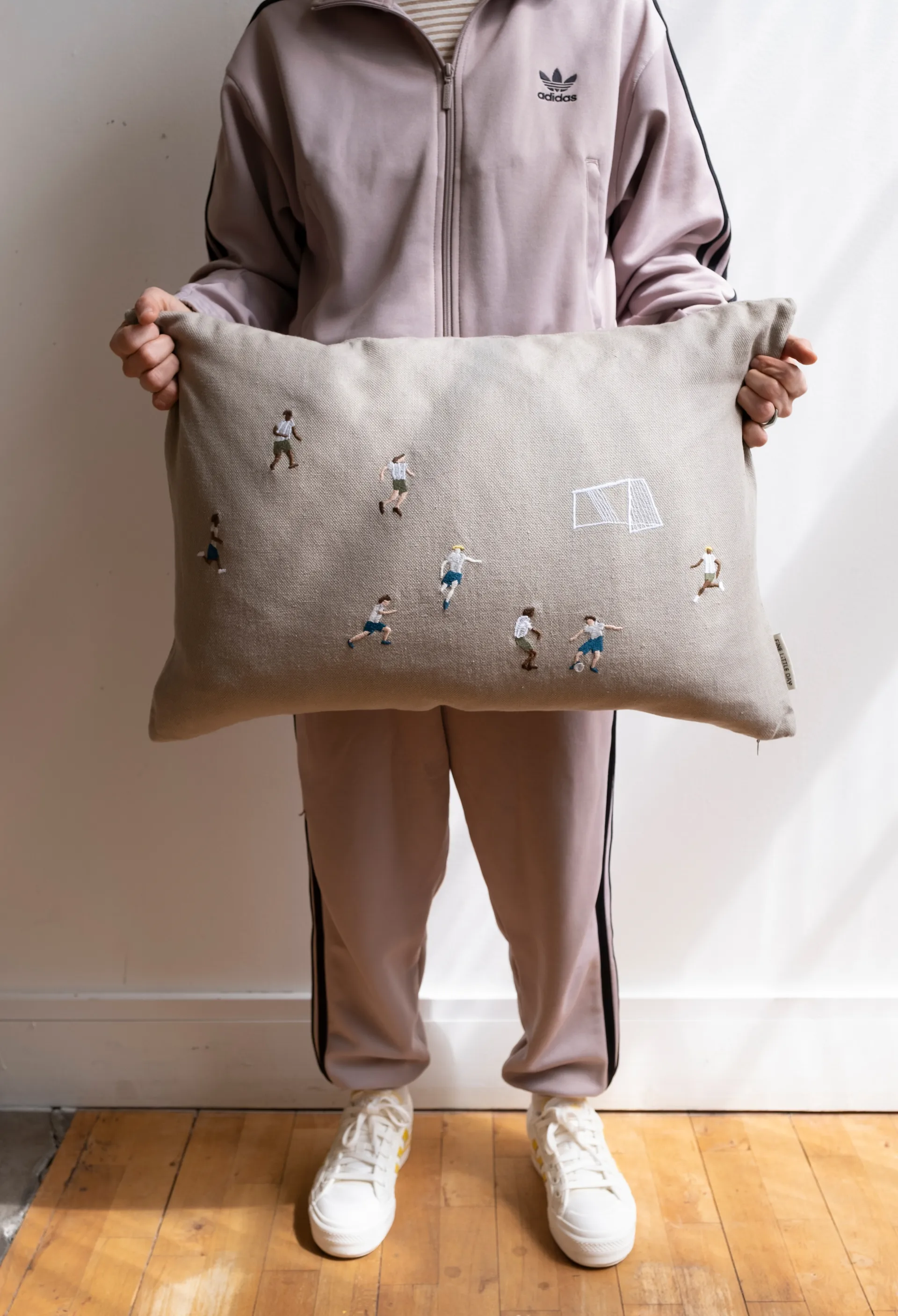 Soccer fotball putetrekk 58 x 38 cm, Miks-natur Fine Little Day