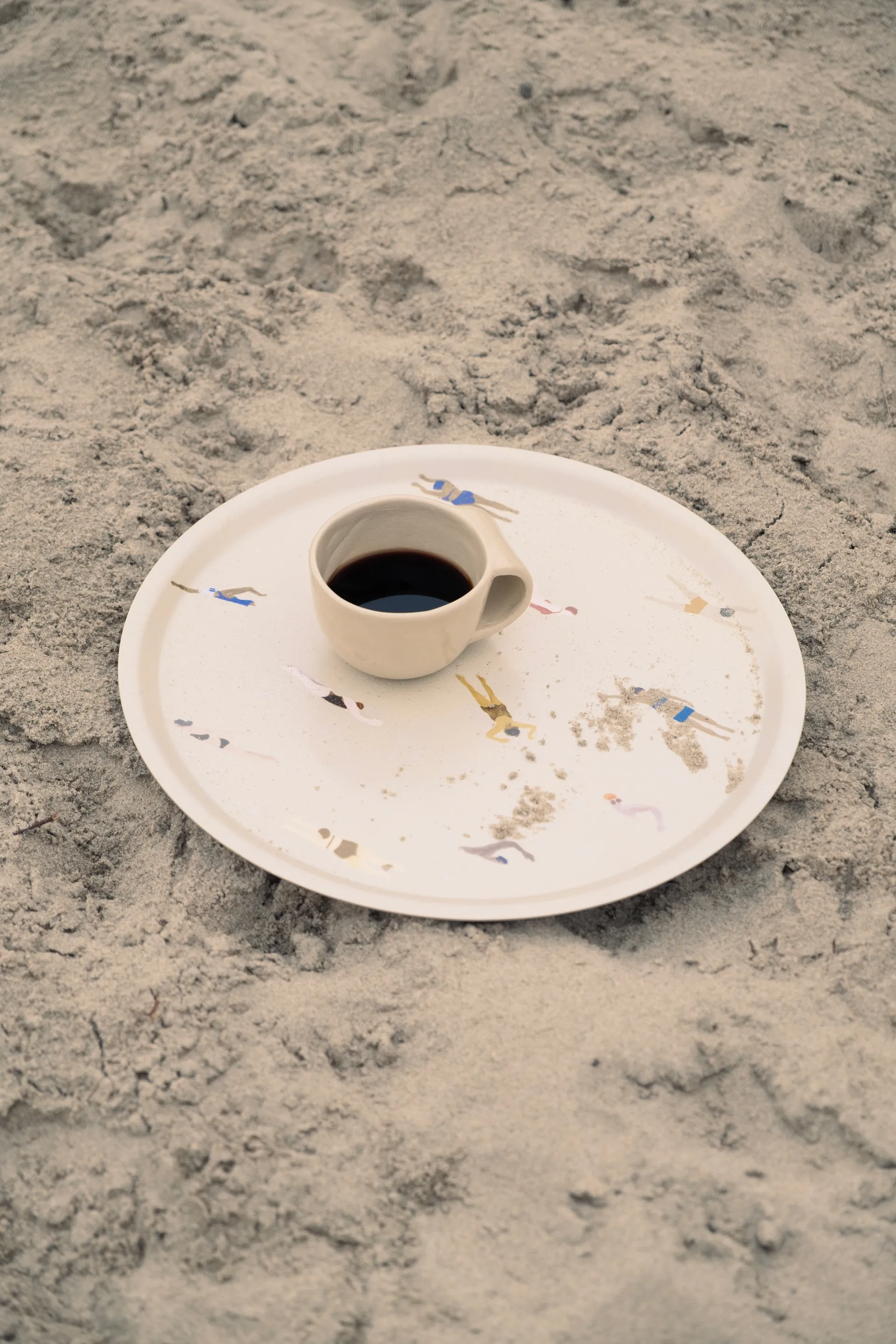 Swimmers brett Ø 38 cm, Beige Fine Little Day