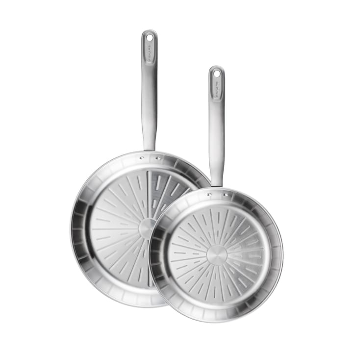 All Steel Pure stekepannesett - 2 deler - Fiskars