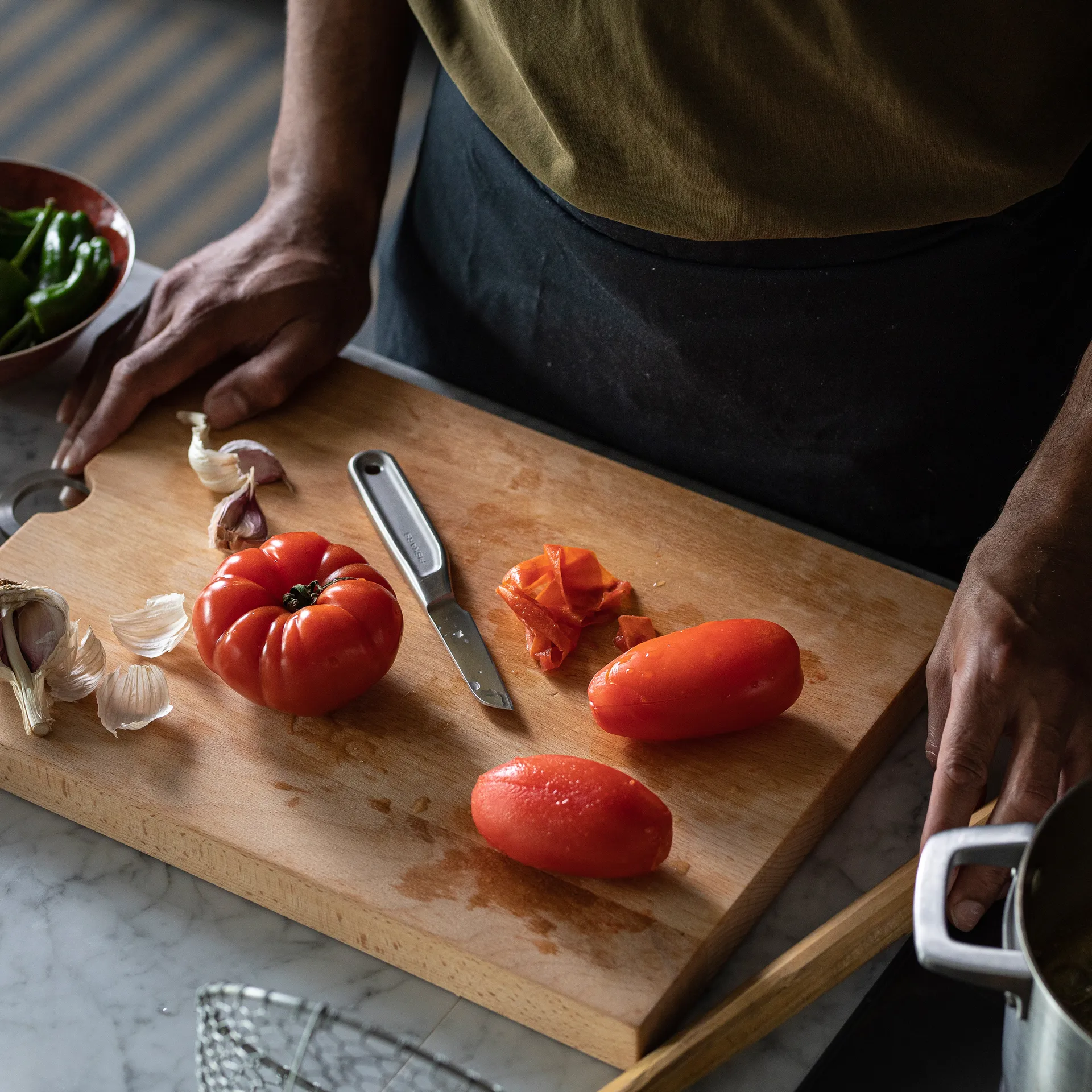 All Steel skrellekniv, 7 cm Fiskars