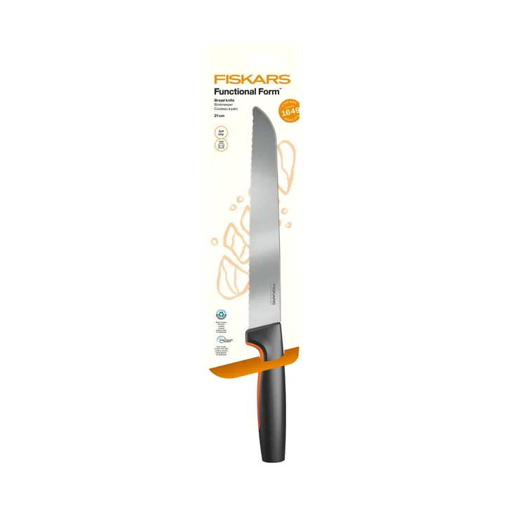 Functional Form brødkniv - Rustfritt stål - Fiskars