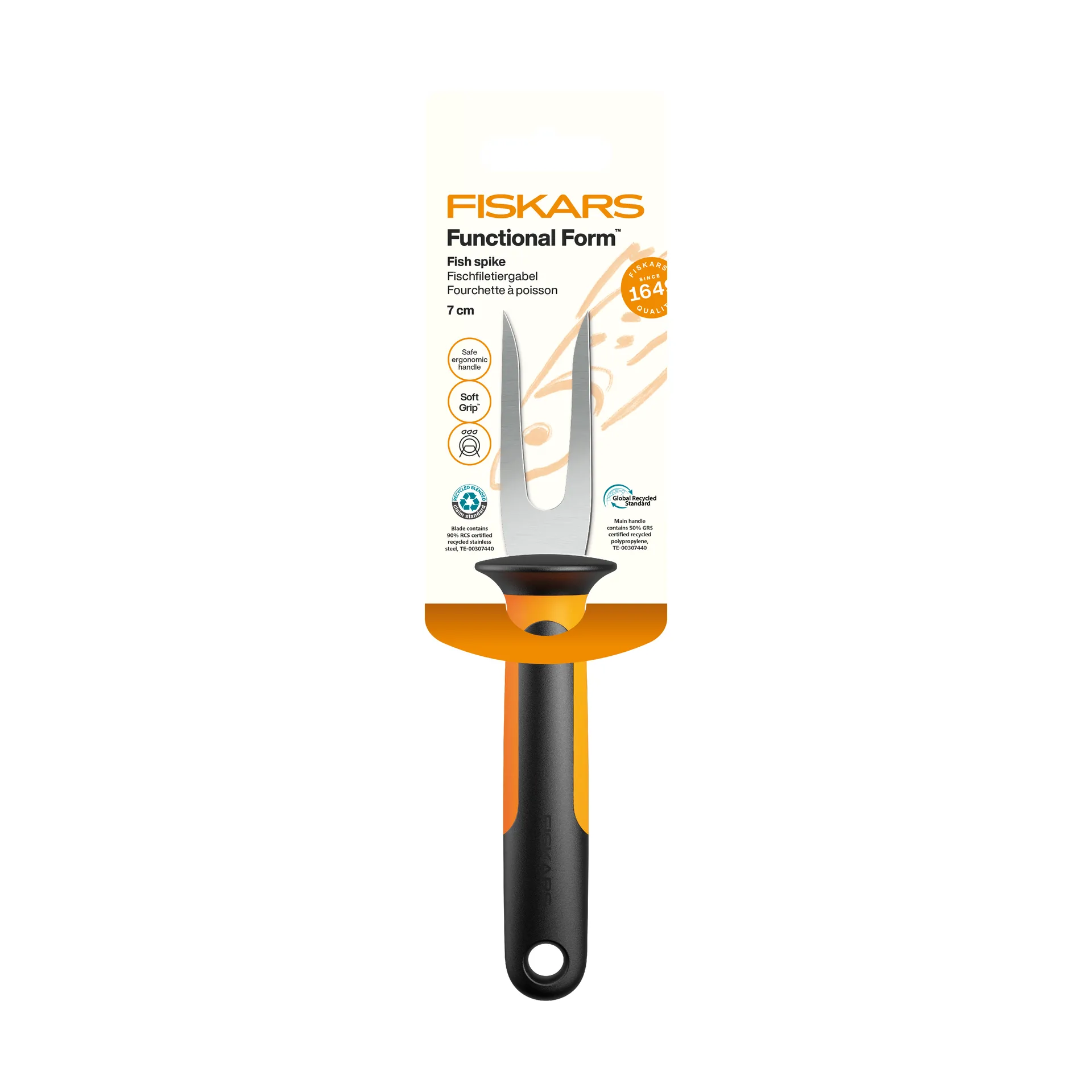 Functional Form fiskegaffel, Rustfritt stål Fiskars