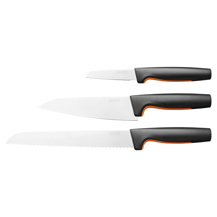Functional Form knivsett, 3 deler Fiskars