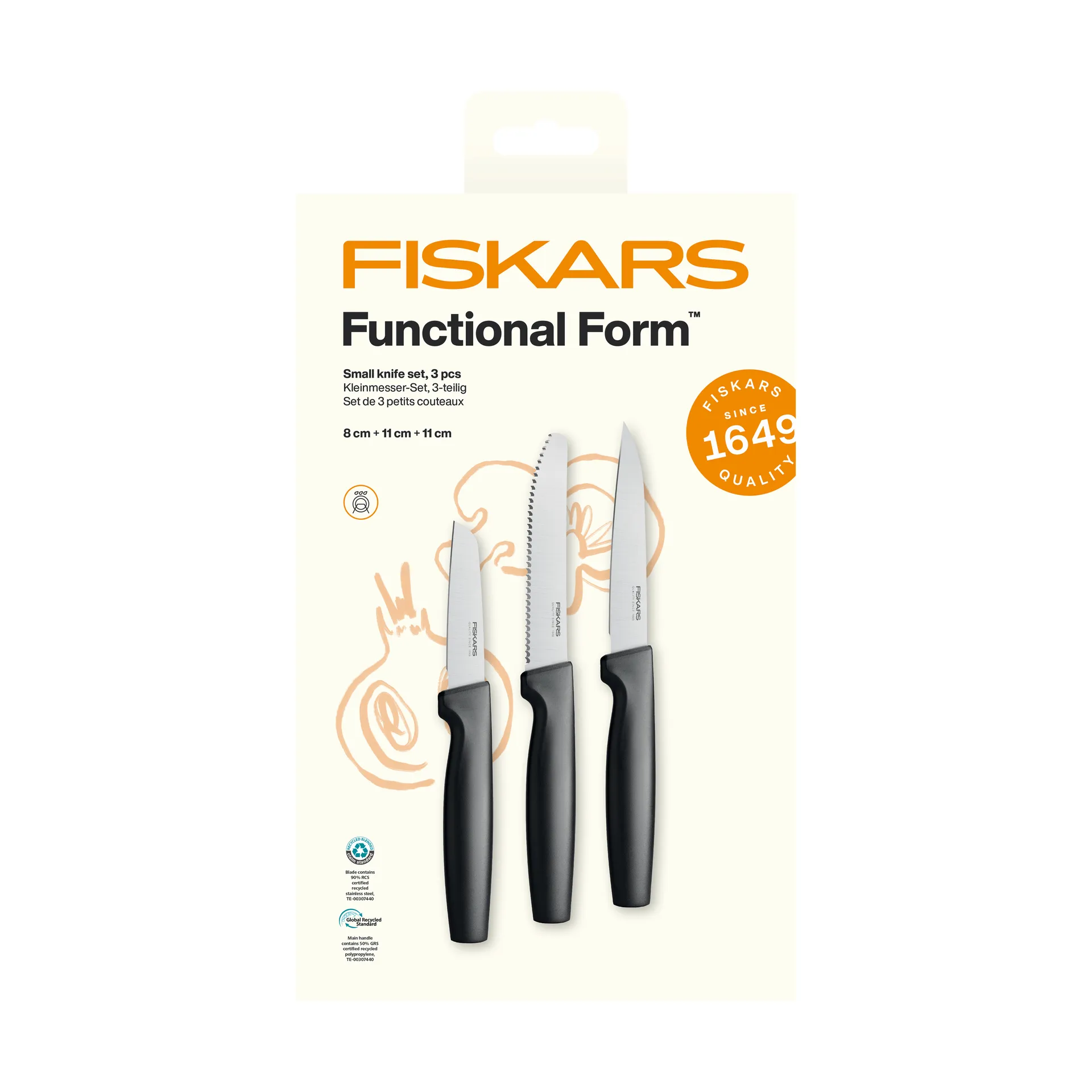Fiskars Functional Form knivsett Lite