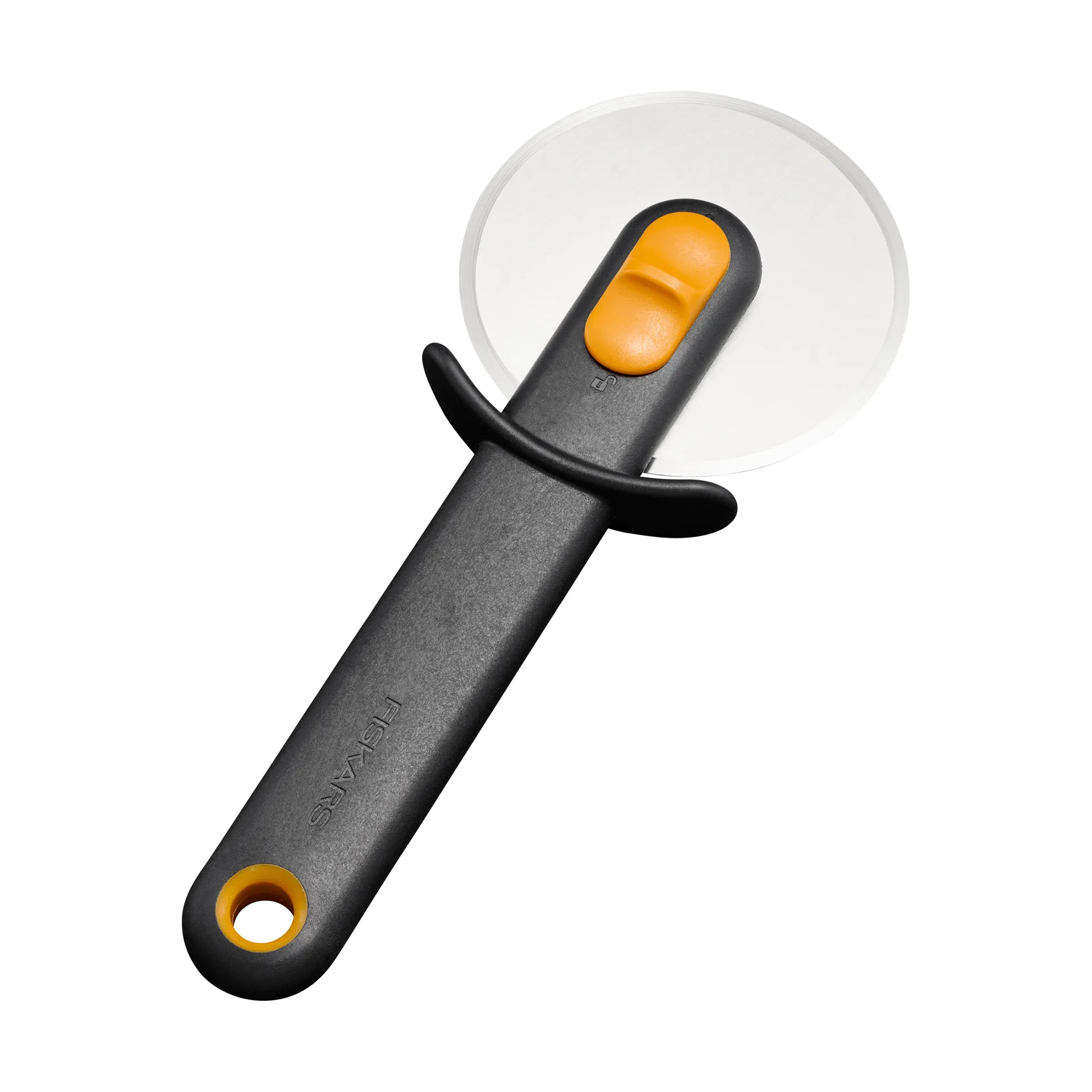 Functional Form pizzahjul, Svart, med bladbeskyttelse Fiskars