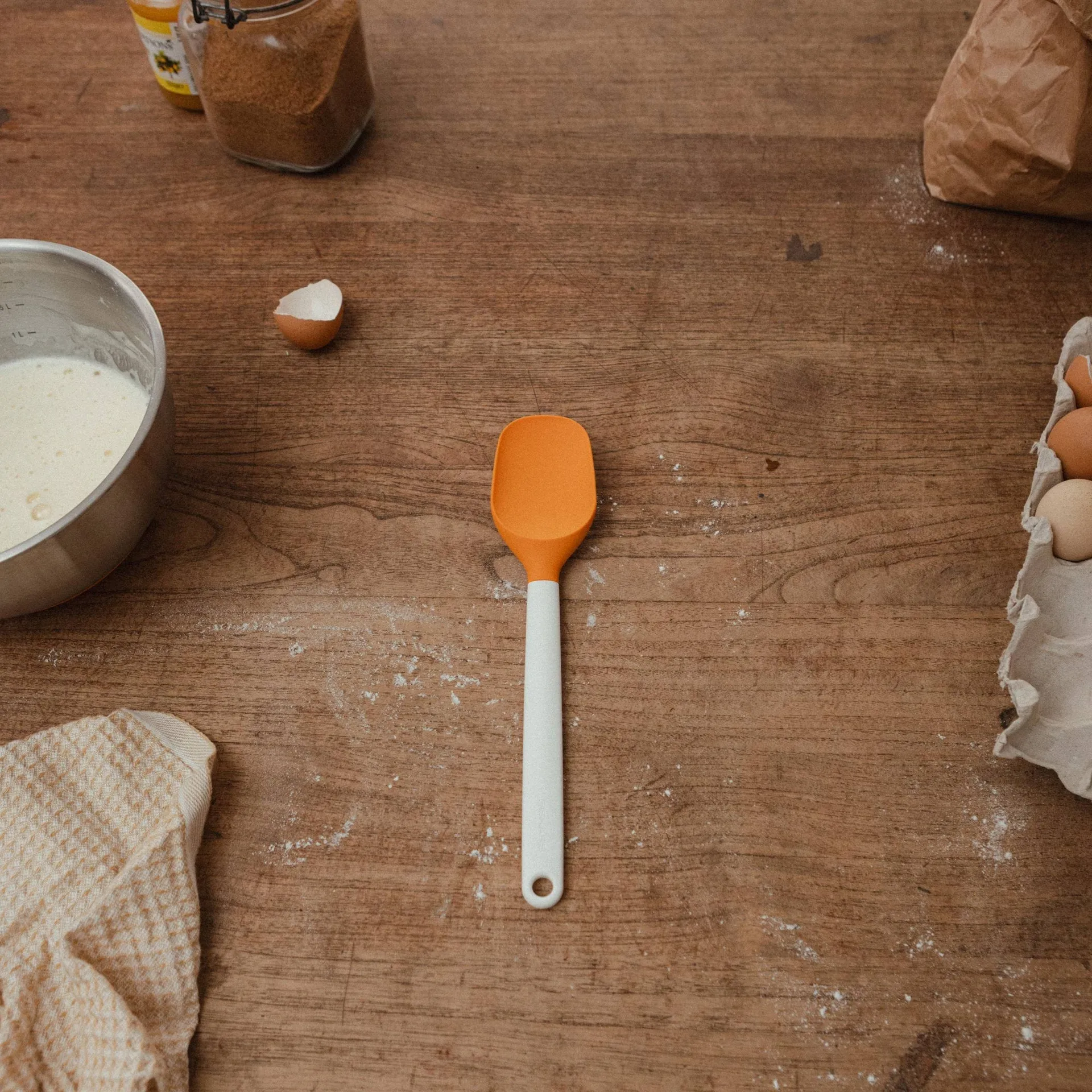 Functional Form slikkepott, Plast-silikon Fiskars