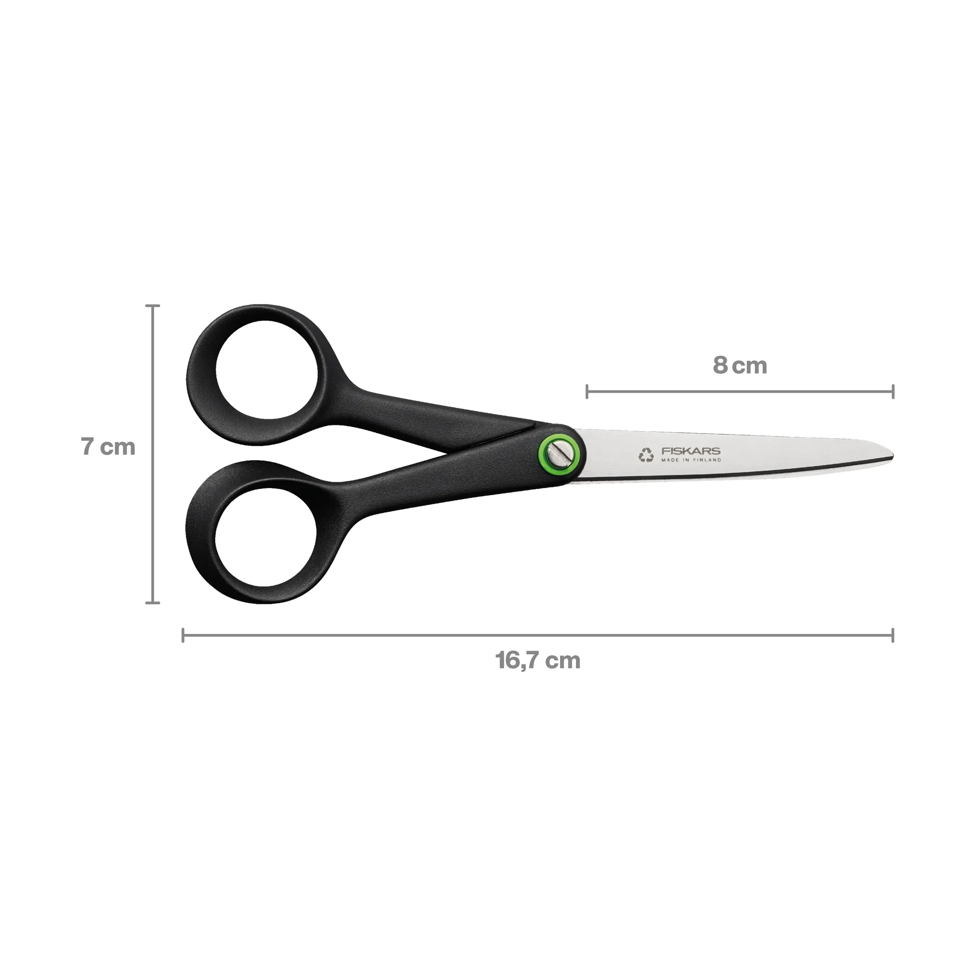 Functional Form universalsaks 17 cm, Svart Fiskars