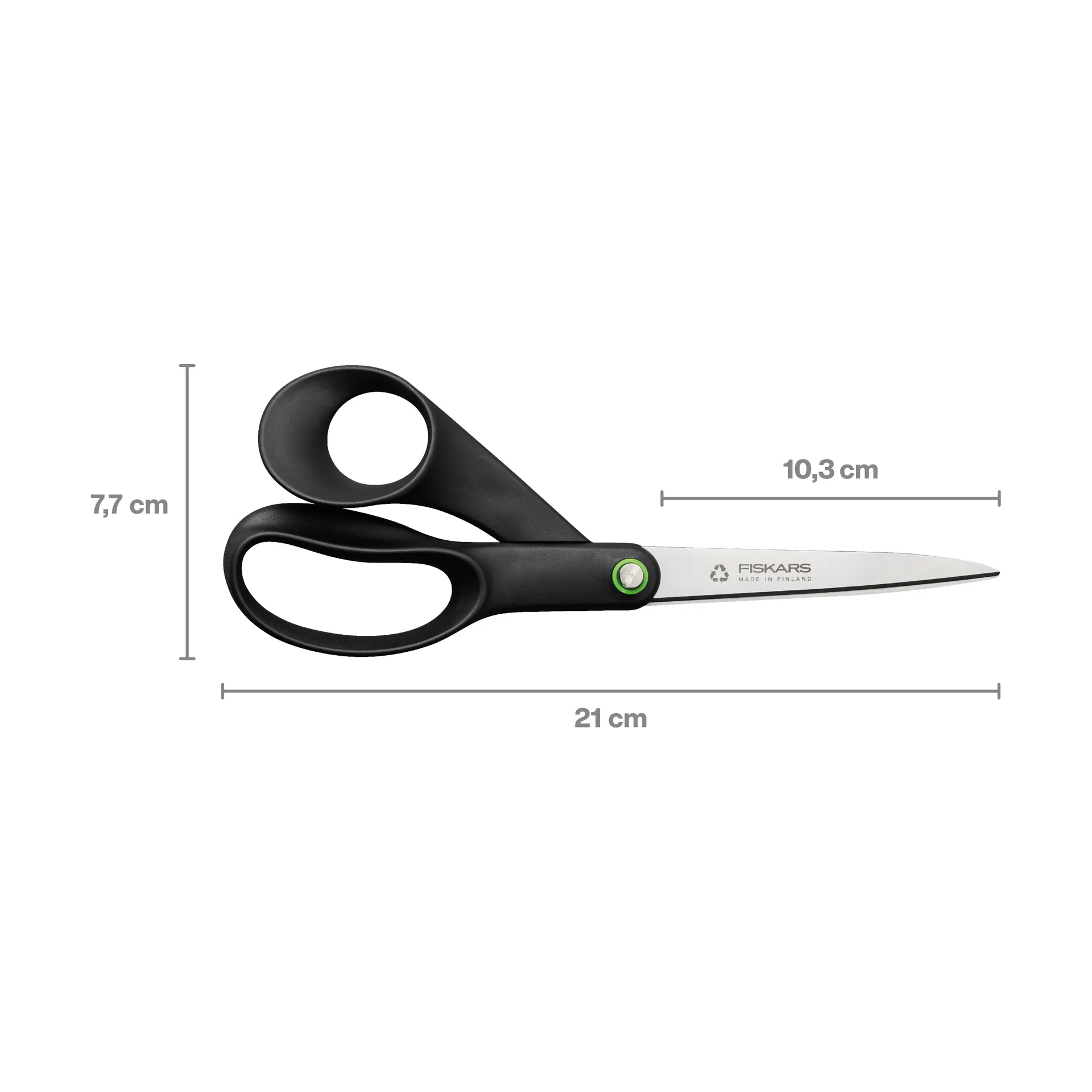 Functional Form universalsaks 21 cm, Svart Fiskars
