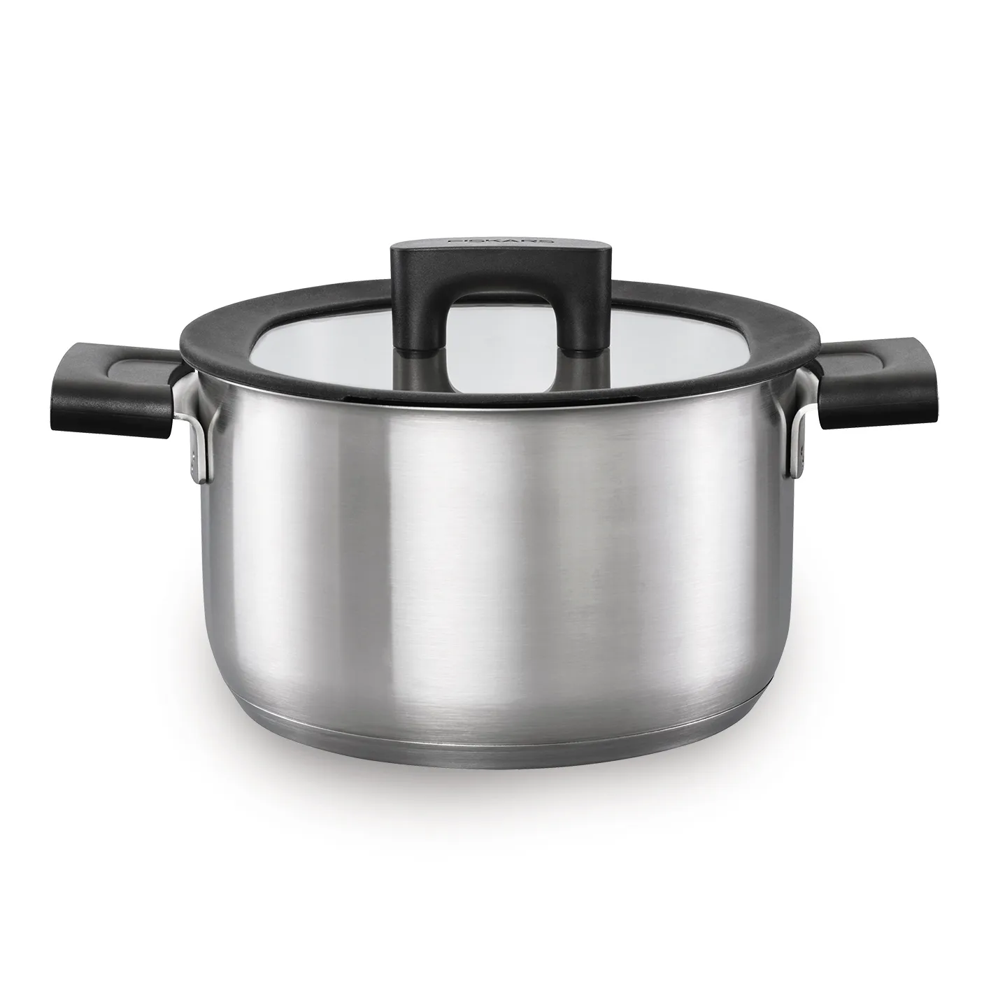 Hard Face Steel gryte med lokk, 3,5 L Fiskars